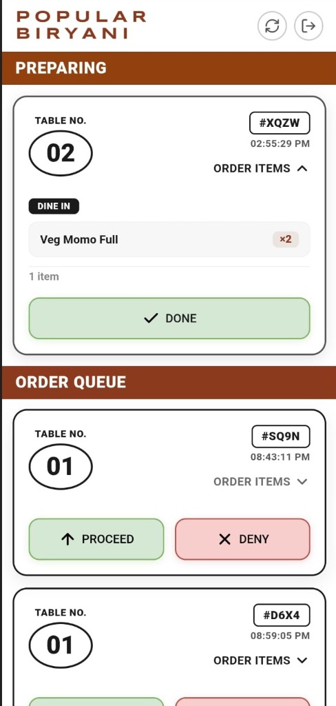 Kitchen App